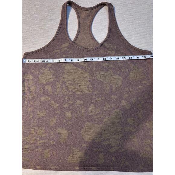 Ladies Large ALO Yoga Pure Distressed Tank Top in Browns - Picture 5 of 11